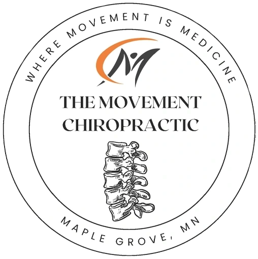 The Movement Chiropractic & Wellness homepage logo.